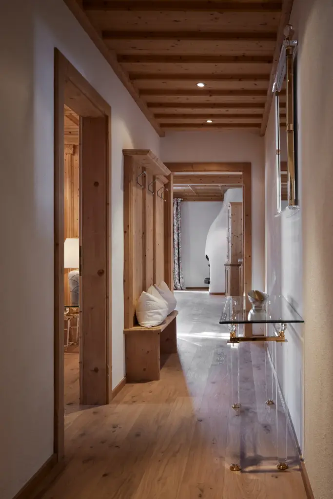 Gang Heritage Suite Mountain View im TOP Hotel Hochgurgl